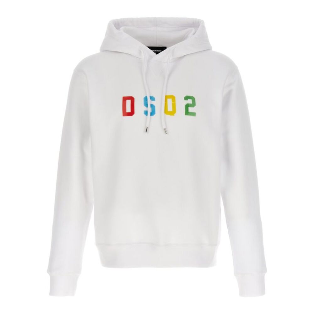 Dsquared² White Cotton Men's Sweatshirt
